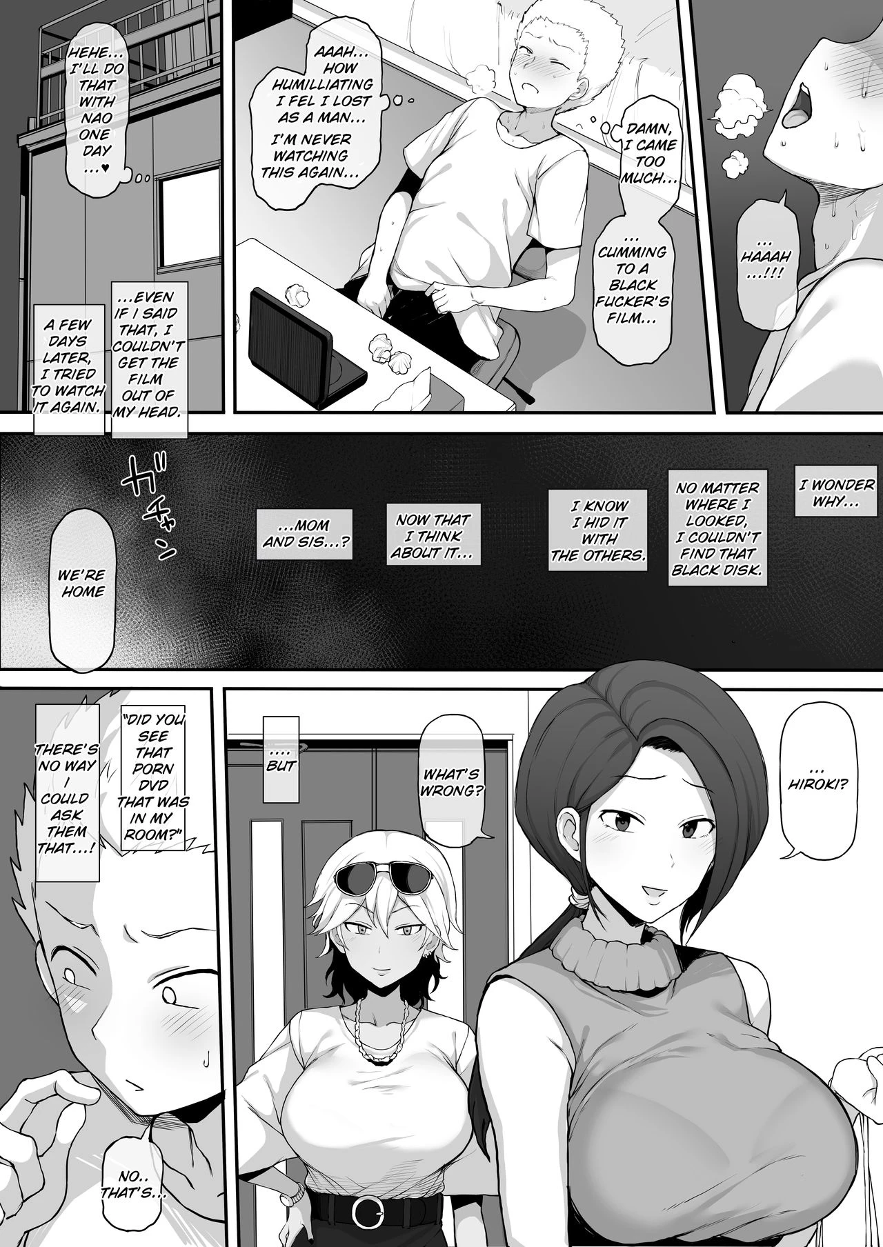 Kokujin no Tenkousei NTR ru porn comic picture 34