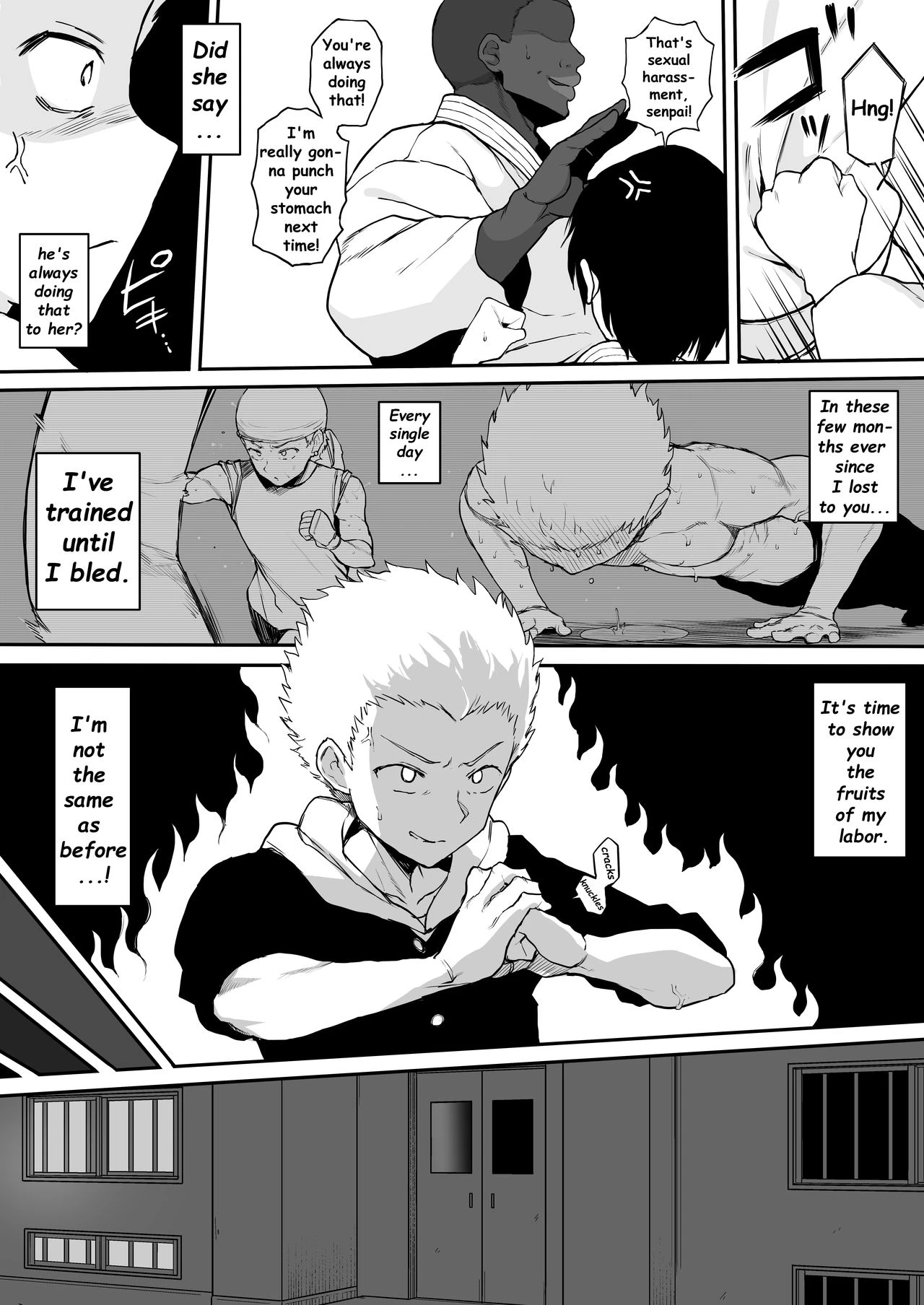 Kokujin no Tenkousei NTR ru porn comic picture 39