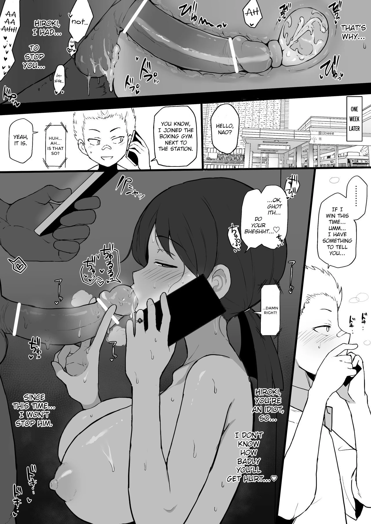 Kokujin no Tenkousei NTR ru porn comic picture 4