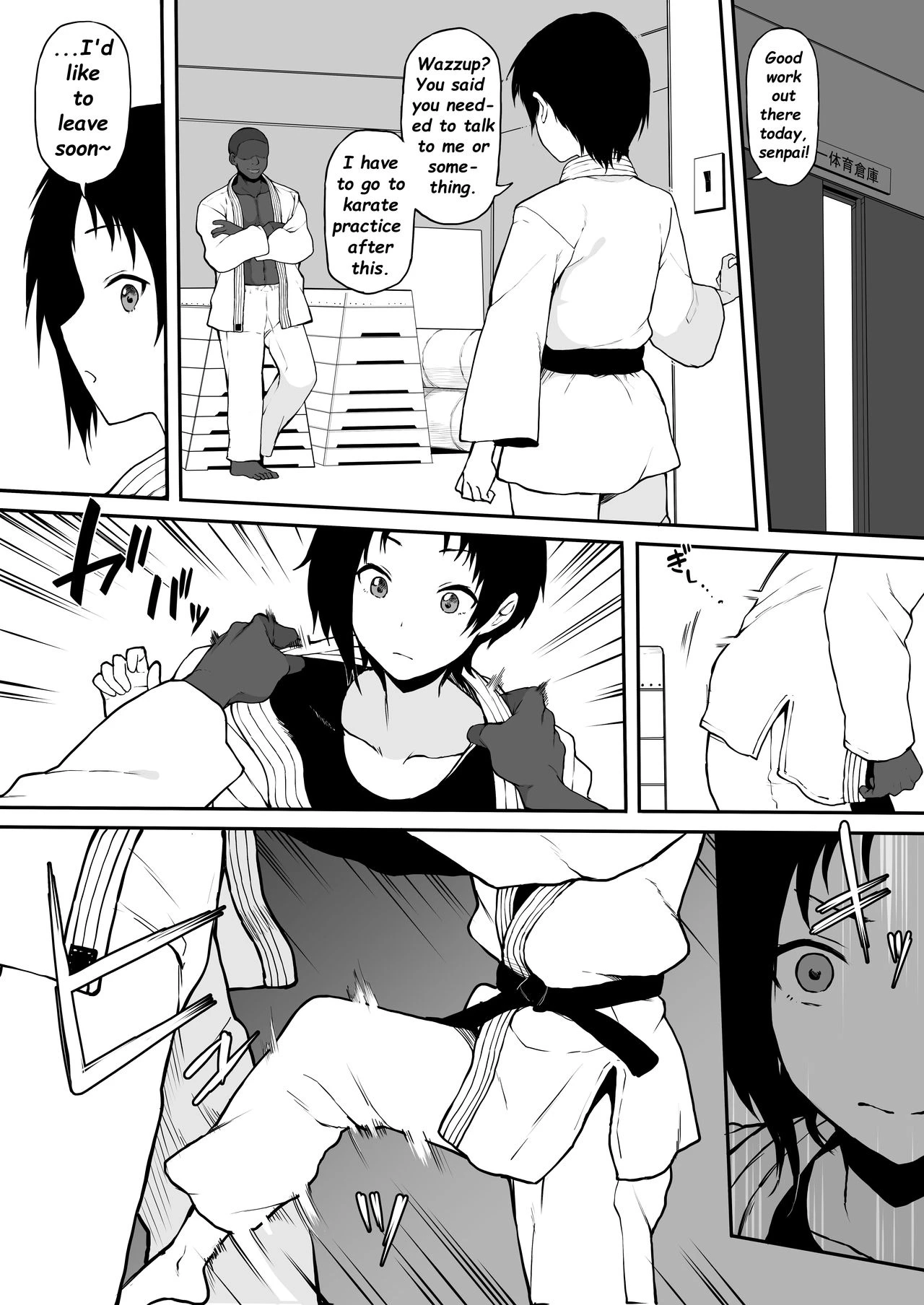 Kokujin no Tenkousei NTR ru porn comic picture 40