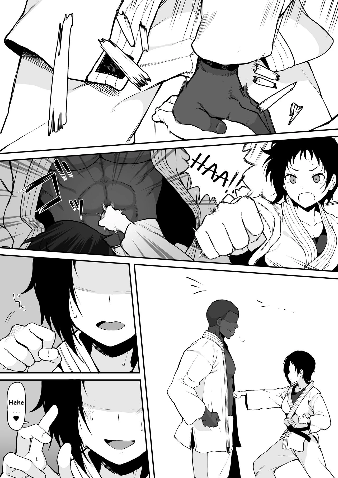 Kokujin no Tenkousei NTR ru porn comic picture 41