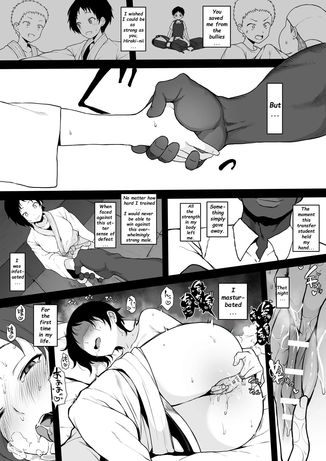 Kokujin no Tenkousei NTR ru porn comic picture 43
