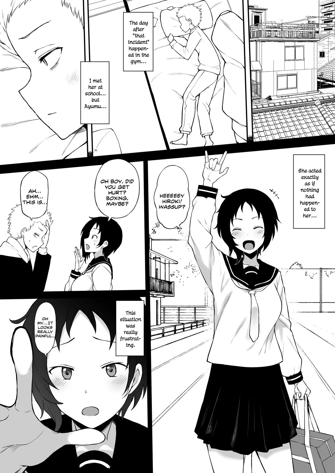 Kokujin no Tenkousei NTR ru porn comic picture 53