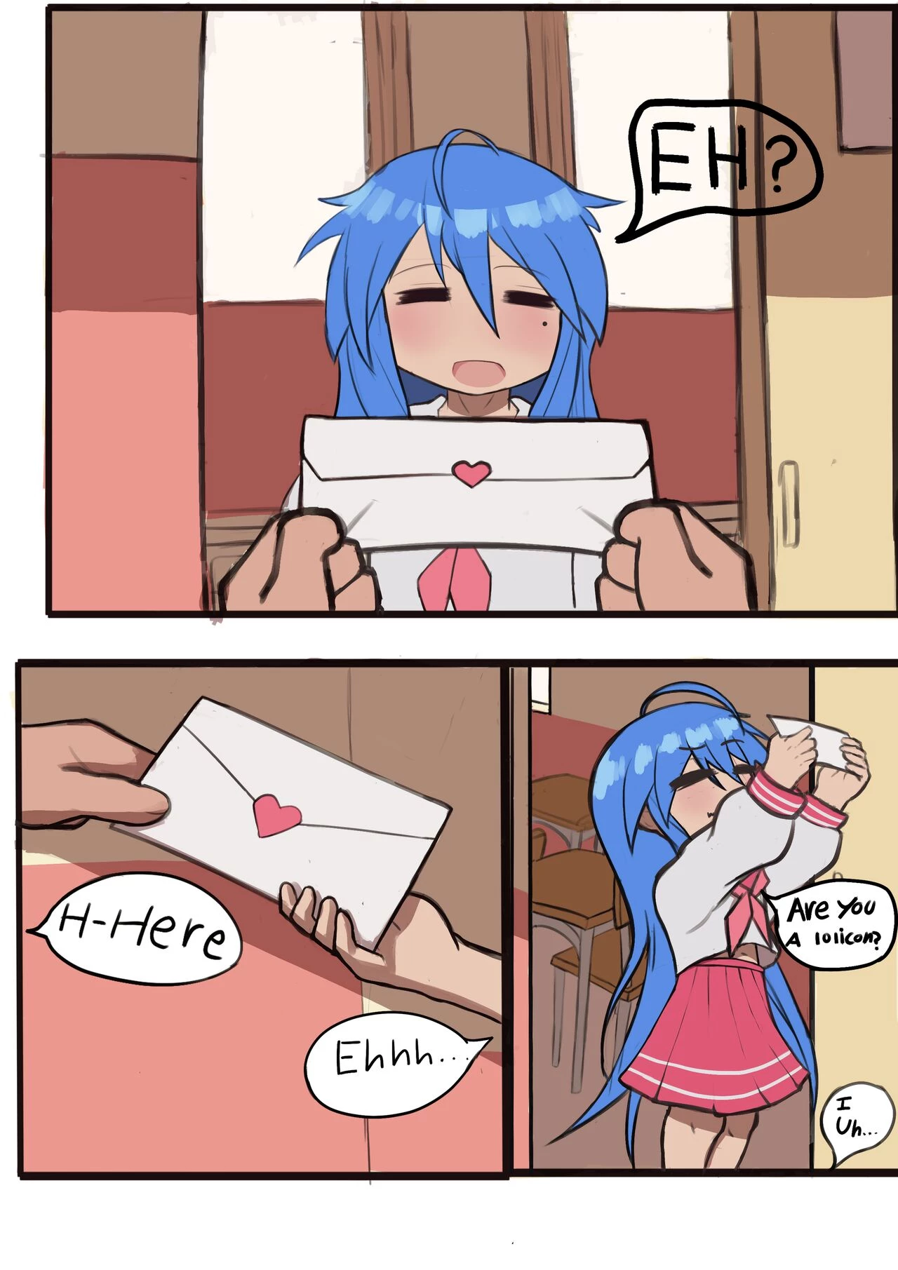 Konata porn comic picture 1