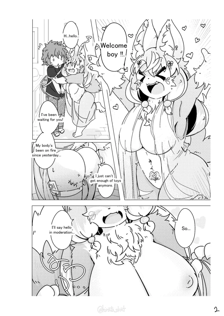 Kono Musume ni Idakaretakatta dake | Want to connect with Lewd fox porn comic picture 2