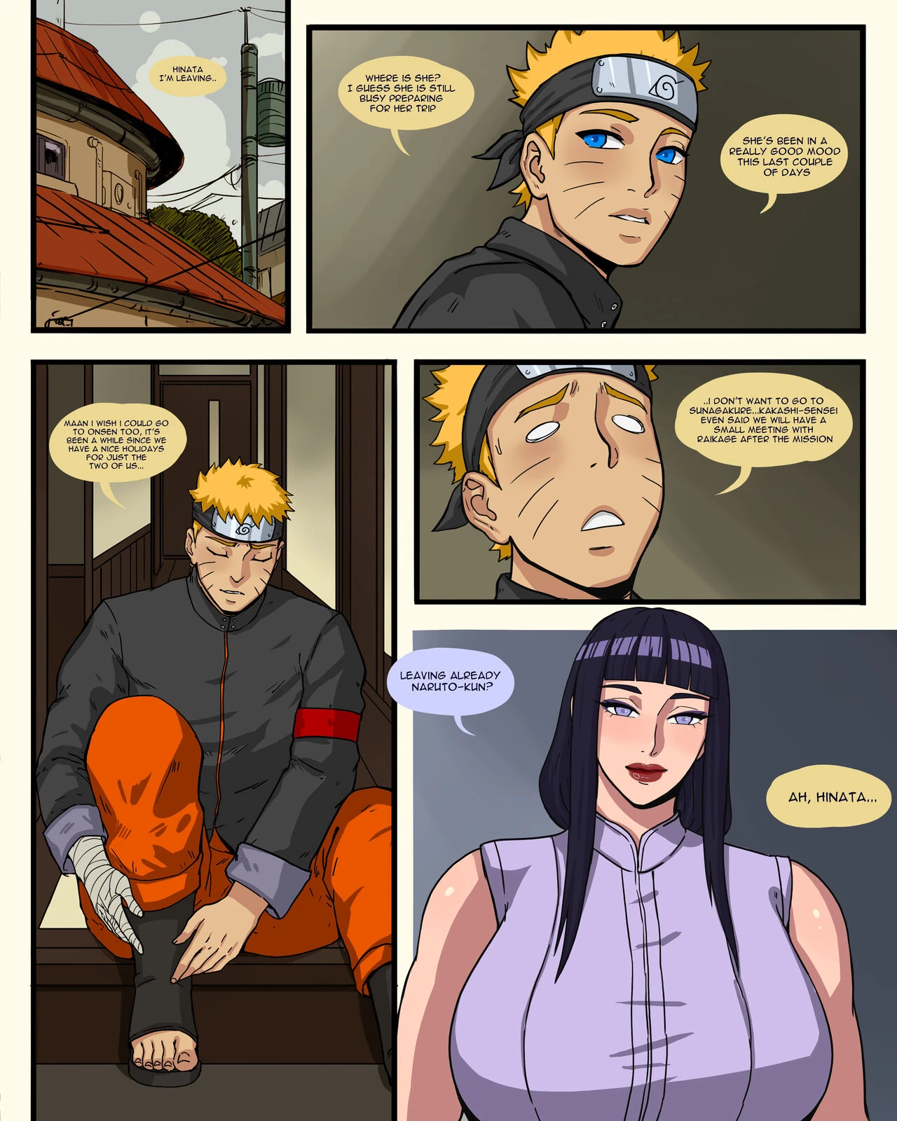 Konoha Shinobi's Affair 3 porn comic picture 5