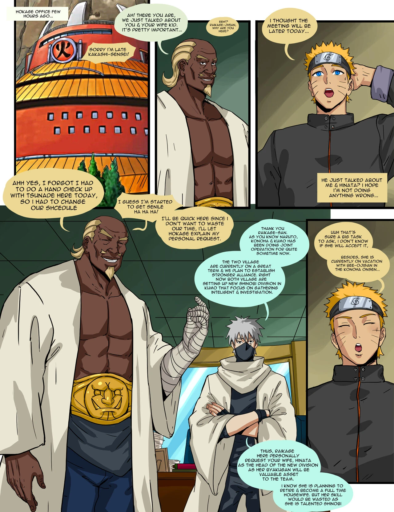 Konoha Shinobi's Affair 3 porn comic picture 54