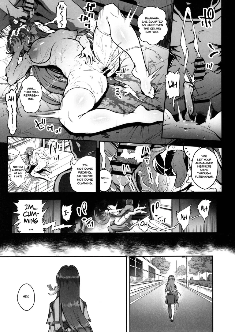 Korashime -Fujibayashi Kyou no Yuuutsu porn comic picture 14