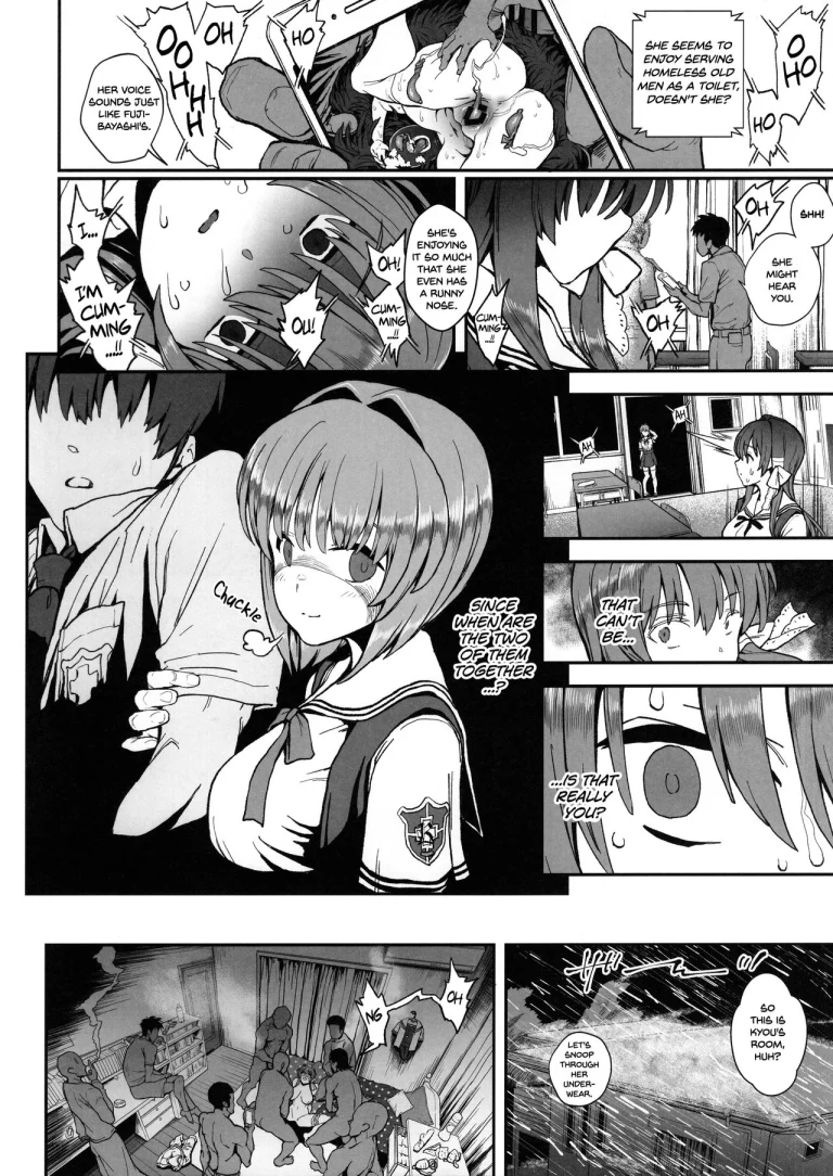 Korashime -Fujibayashi Kyou no Yuuutsu porn comic picture 19
