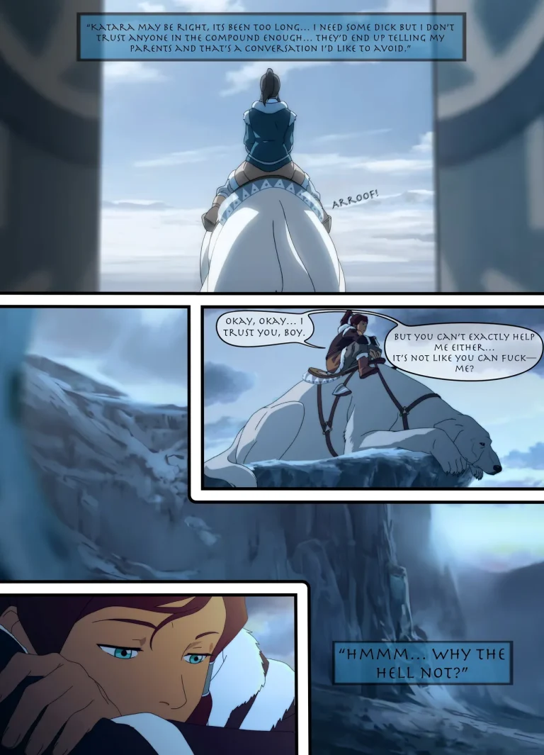 Korra Alone porn comic picture 21