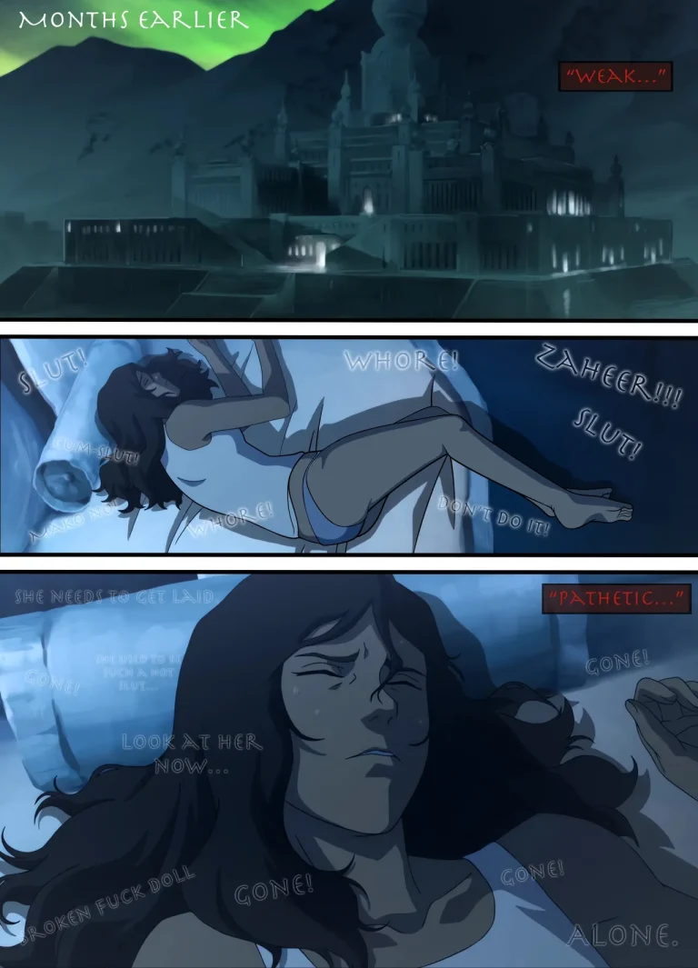 Korra Alone porn comic picture 3