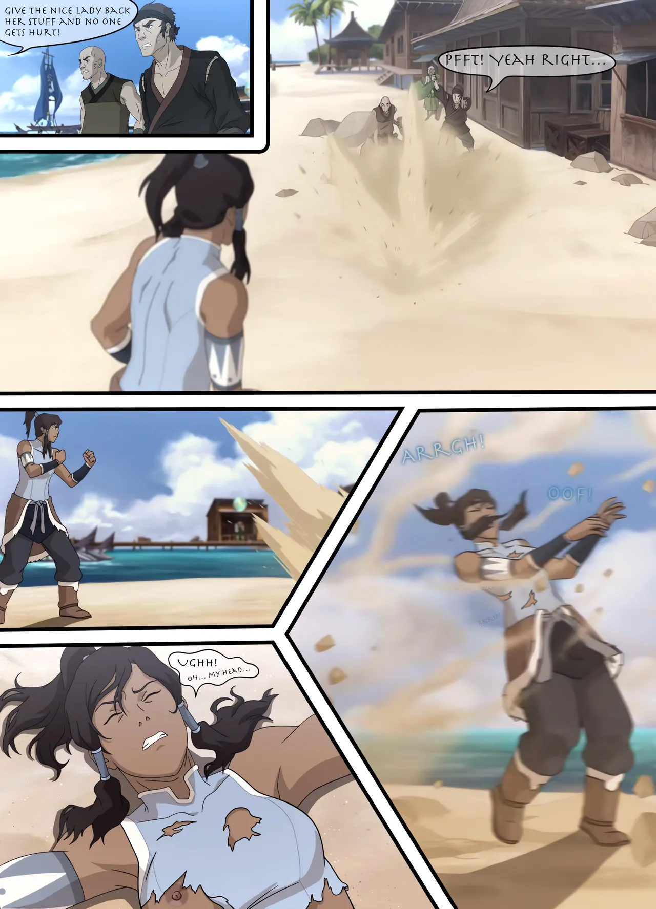 Korra Alone porn comic picture 31