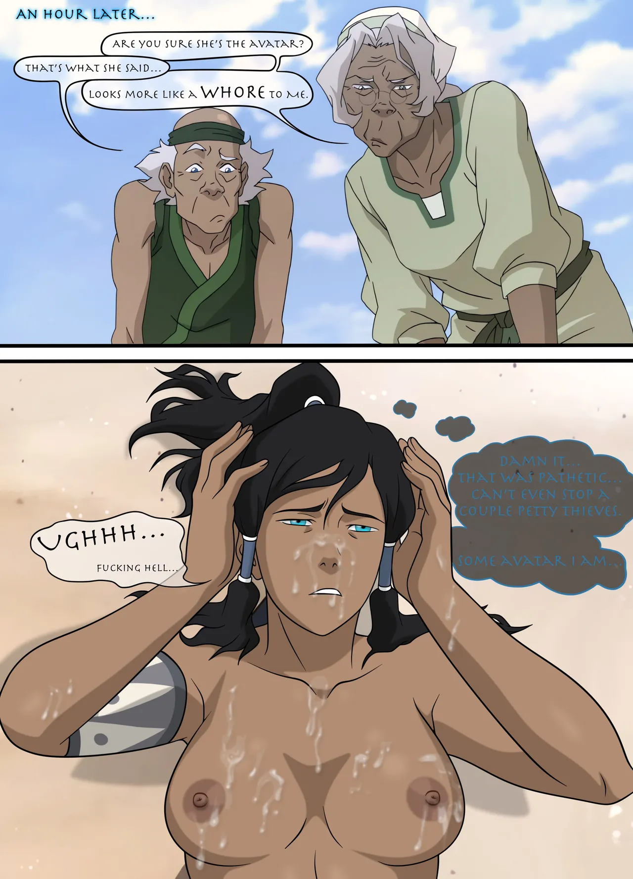Korra Alone porn comic picture 34