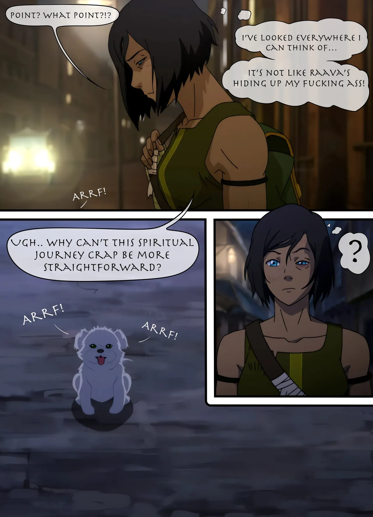 Korra Alone porn comic picture 80
