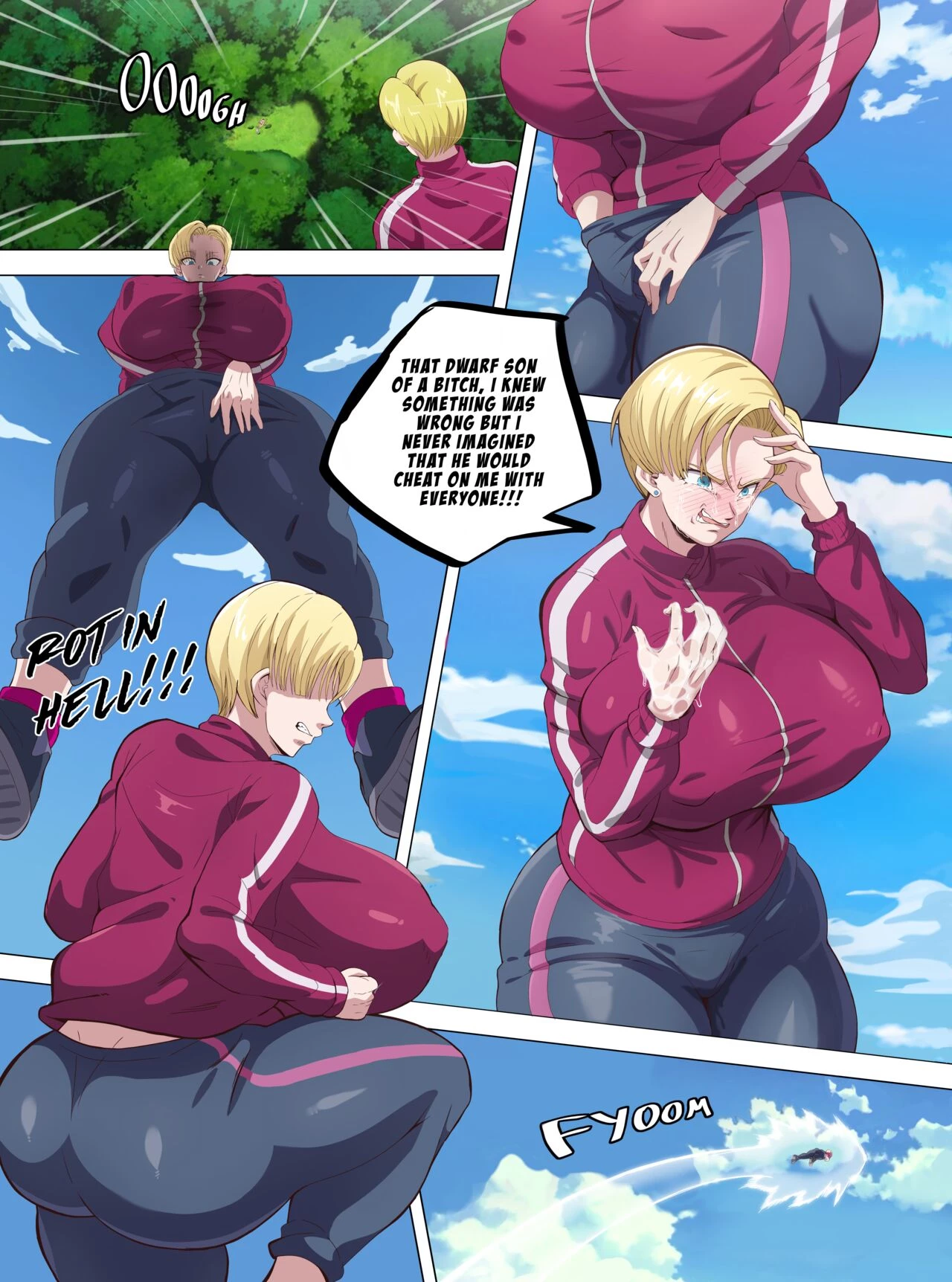 Krillin Fucking Everyone porn comic picture 22