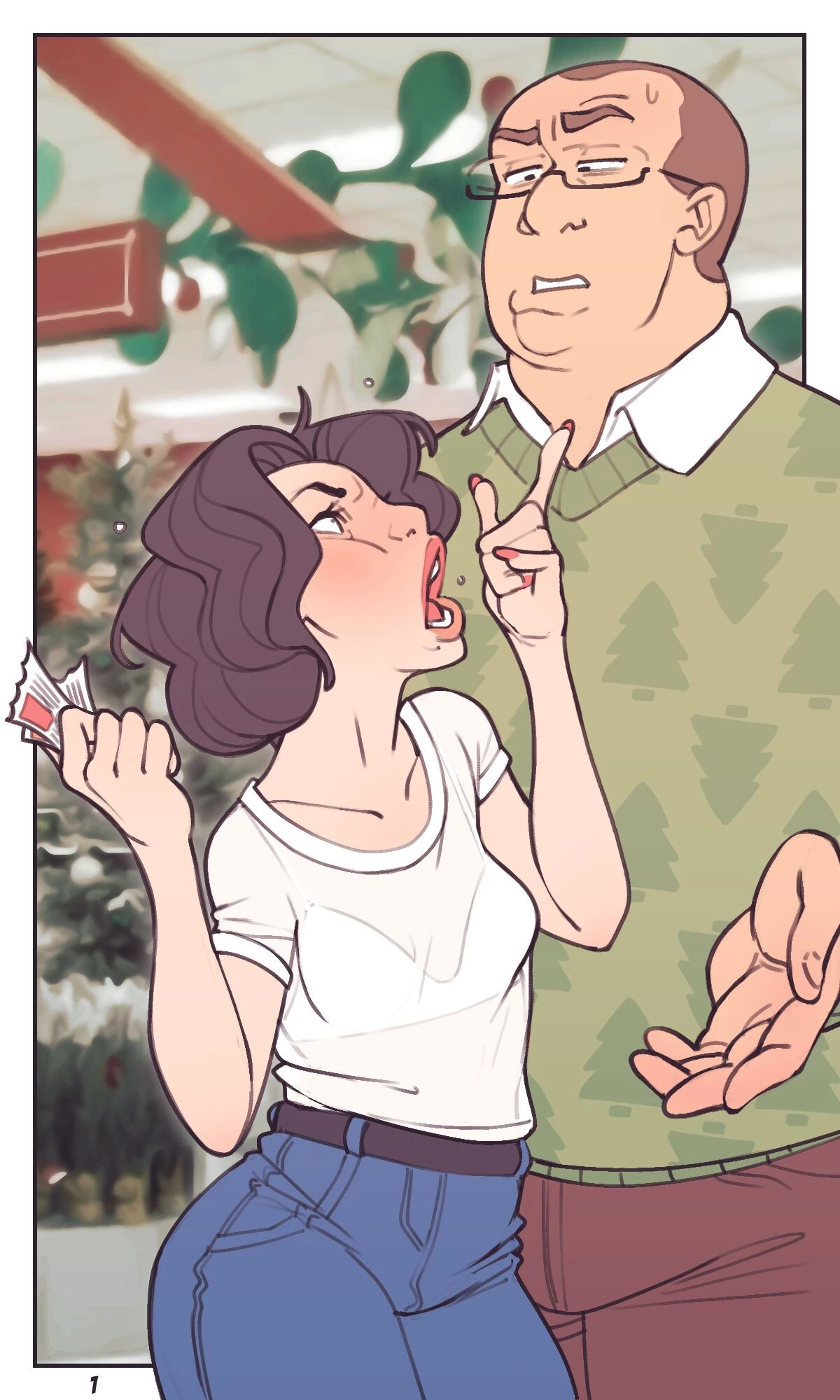 Kristmas Karen porn comic picture 3