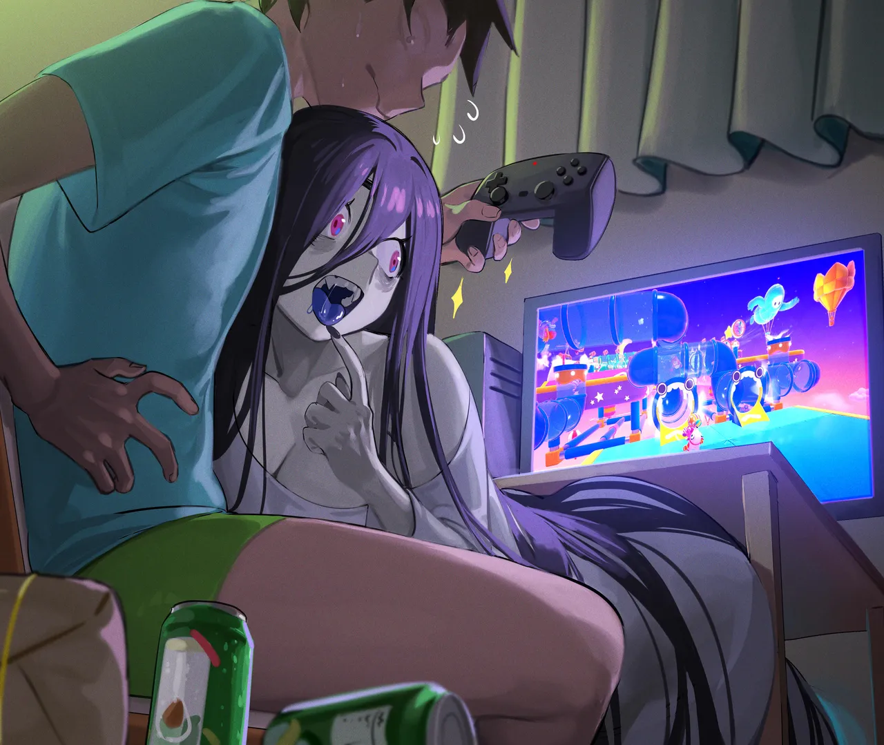 Kunti chan (OC) porn comic picture 17