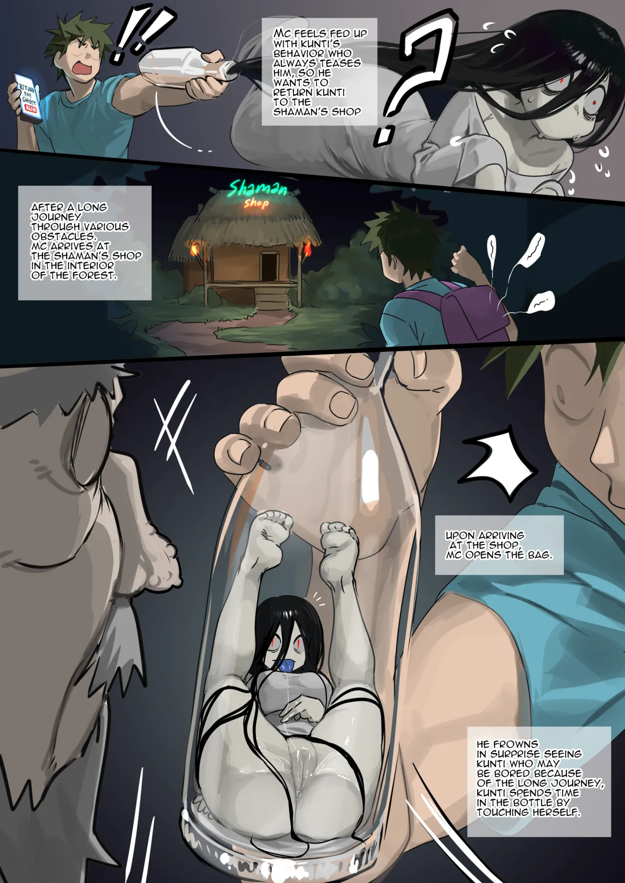 Kunti chan (OC) porn comic picture 28