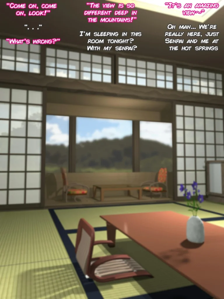 Kuro Gal Senpai to Onsen Namahame Ryokou | Hot Spring Hump Holiday with a Tanned Gal porn comic picture 5