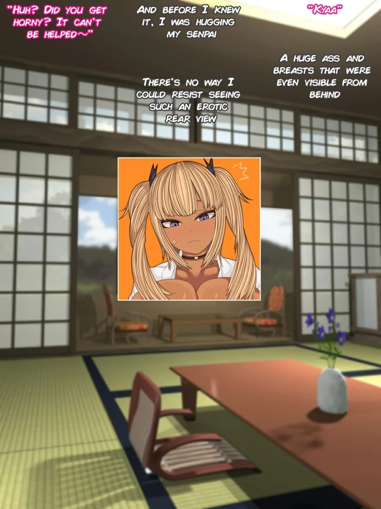 Kuro Gal Senpai to Onsen Namahame Ryokou | Hot Spring Hump Holiday with a Tanned Gal porn comic picture 6