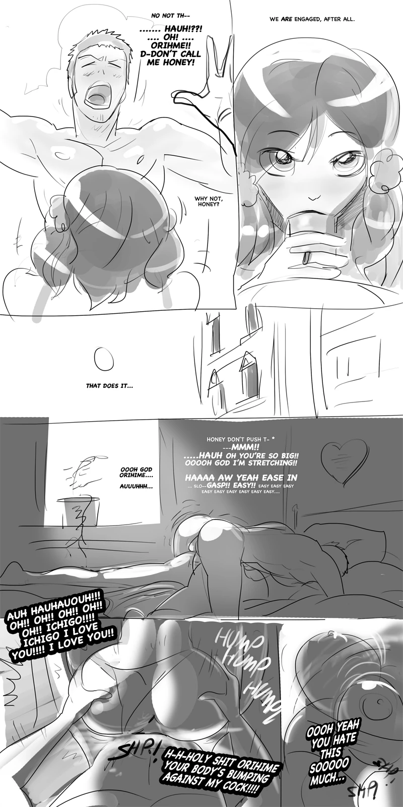 Kurosakis - I hate it porn comic picture 2