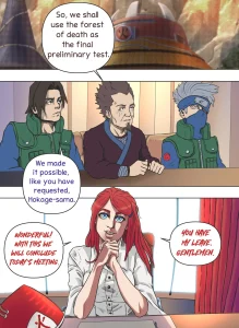 Kushina the Fifth Hokage porn comic picture 1