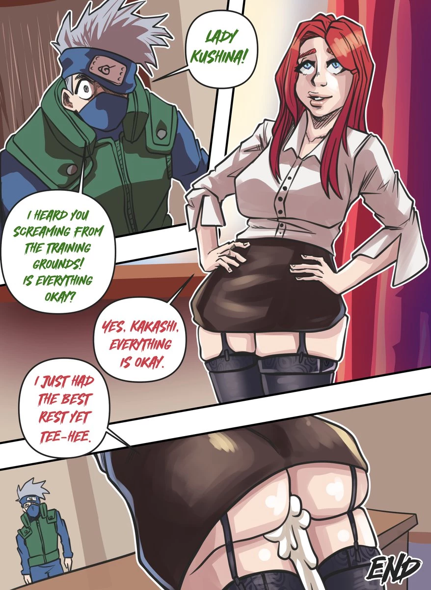 Kushina the Fifth Hokage porn comic picture 26