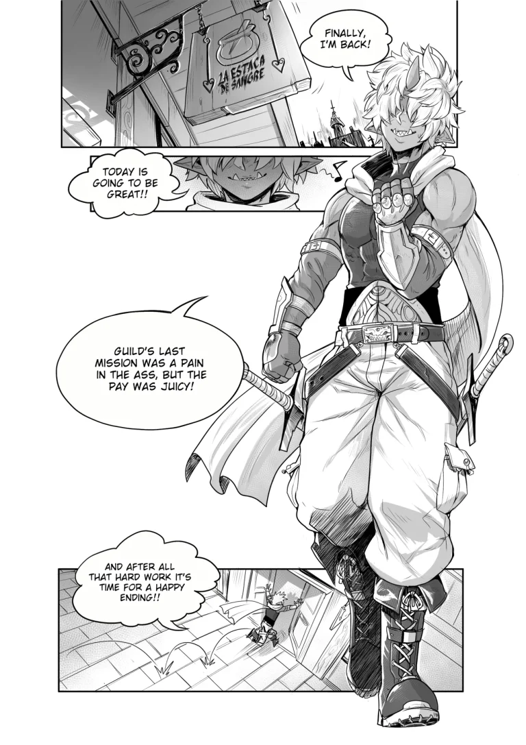 La estaca de sangre 2 - Slimy Quest porn comic picture 2