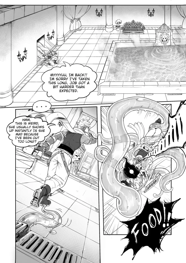La estaca de sangre 2 - Slimy Quest porn comic picture 7