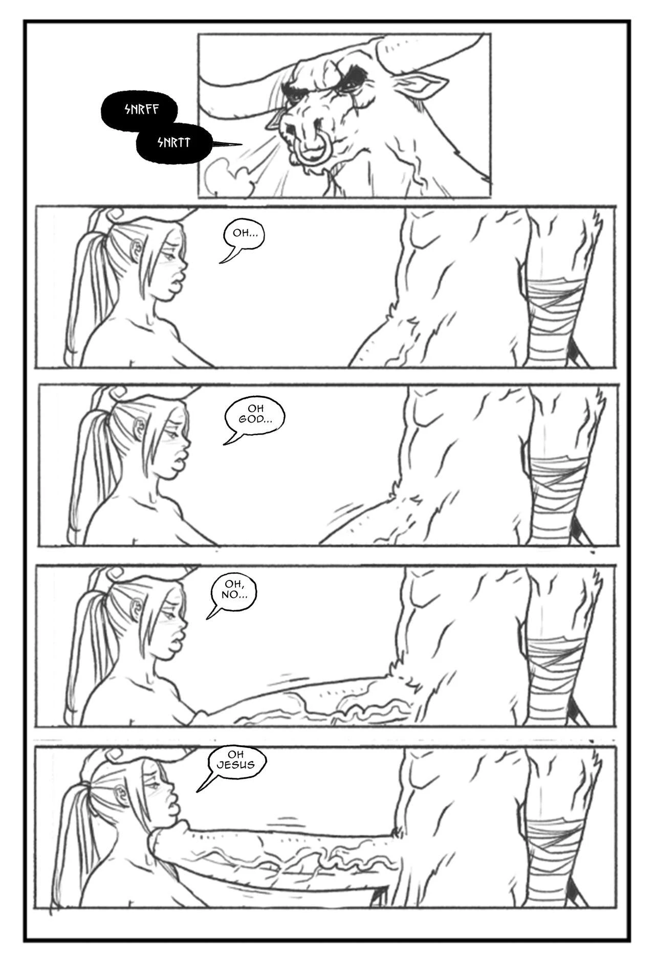 Labyrinth of the Minotaur porn comic picture 24