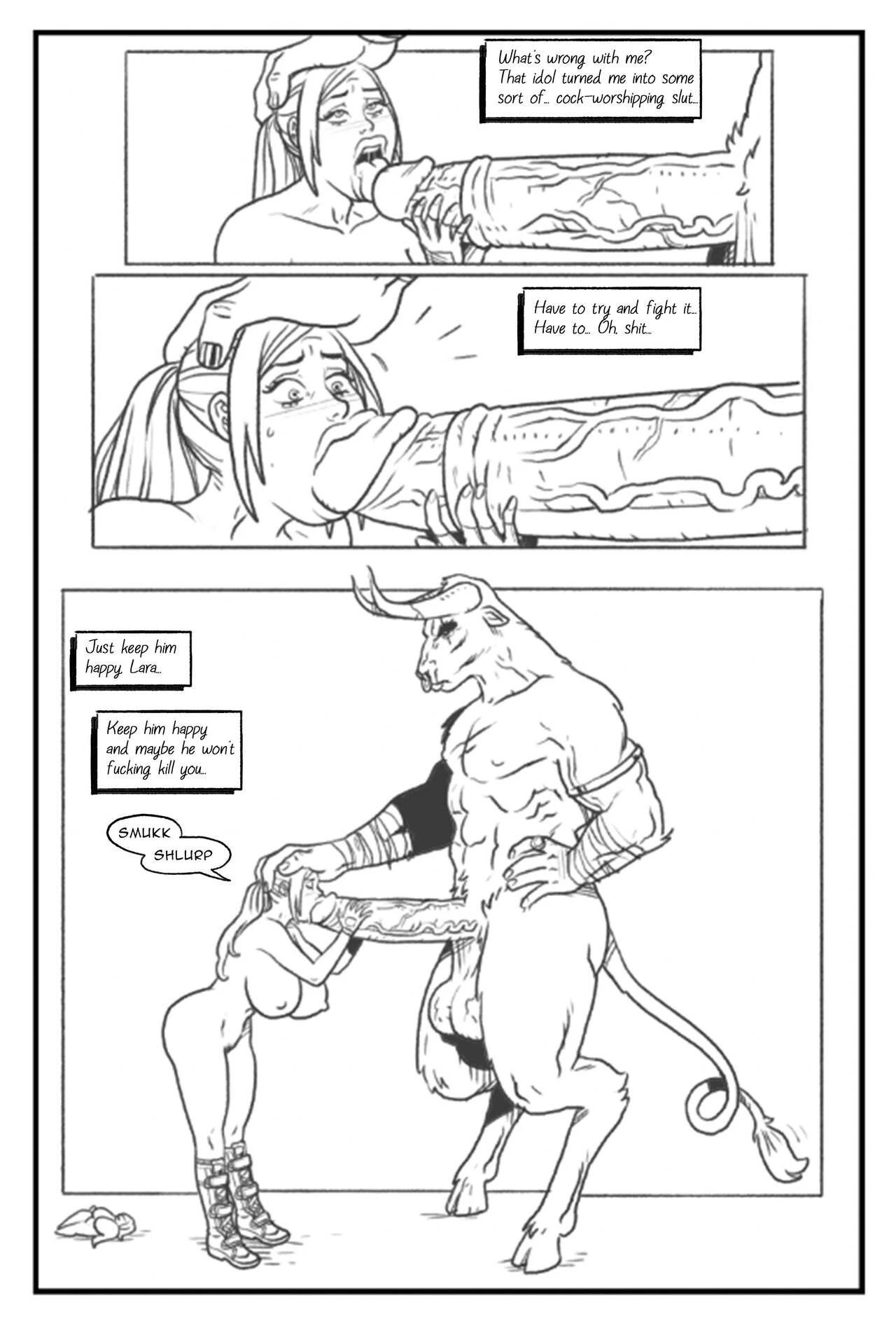 Labyrinth of the Minotaur porn comic picture 28