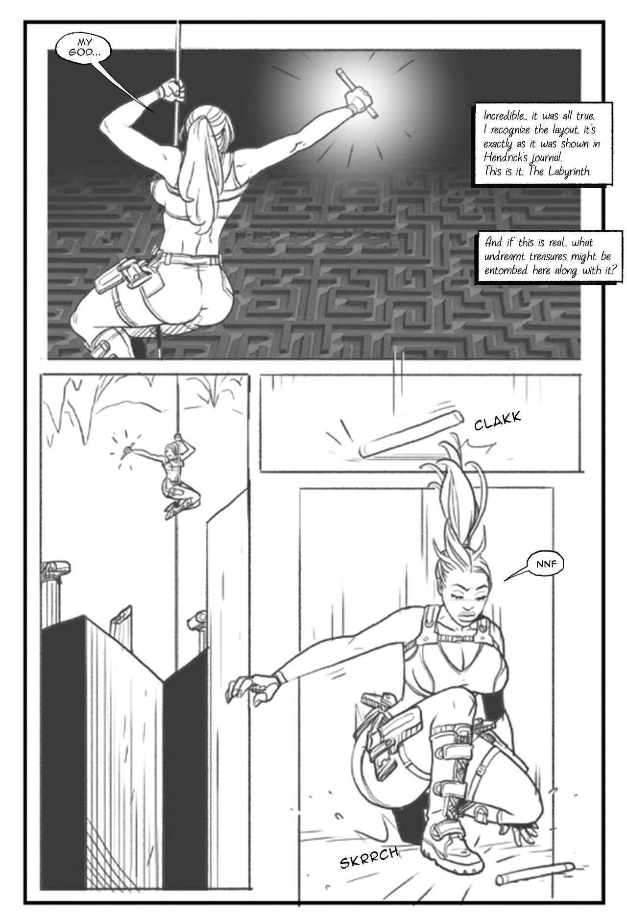 Labyrinth of the Minotaur porn comic picture 3