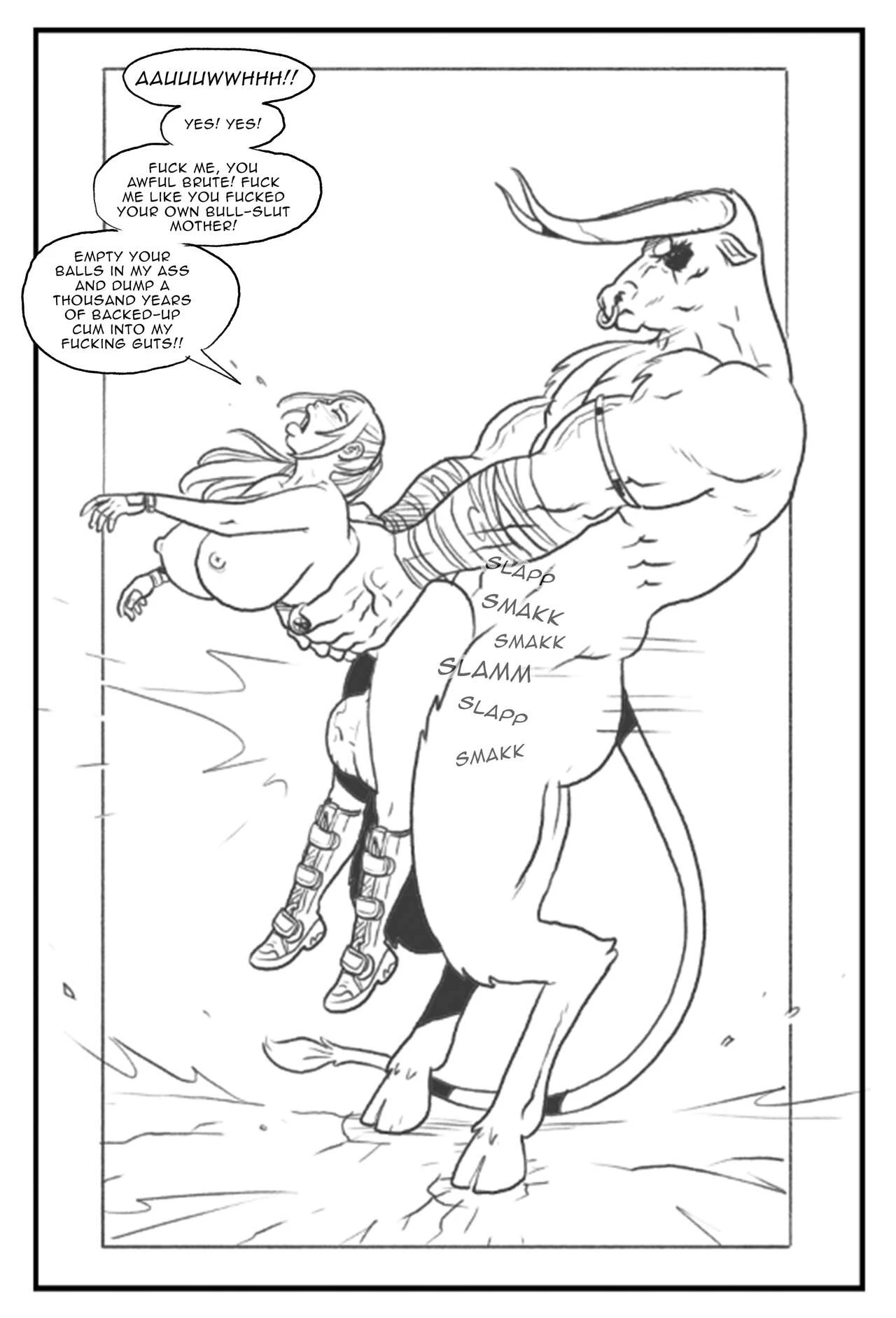 Labyrinth of the Minotaur porn comic picture 41