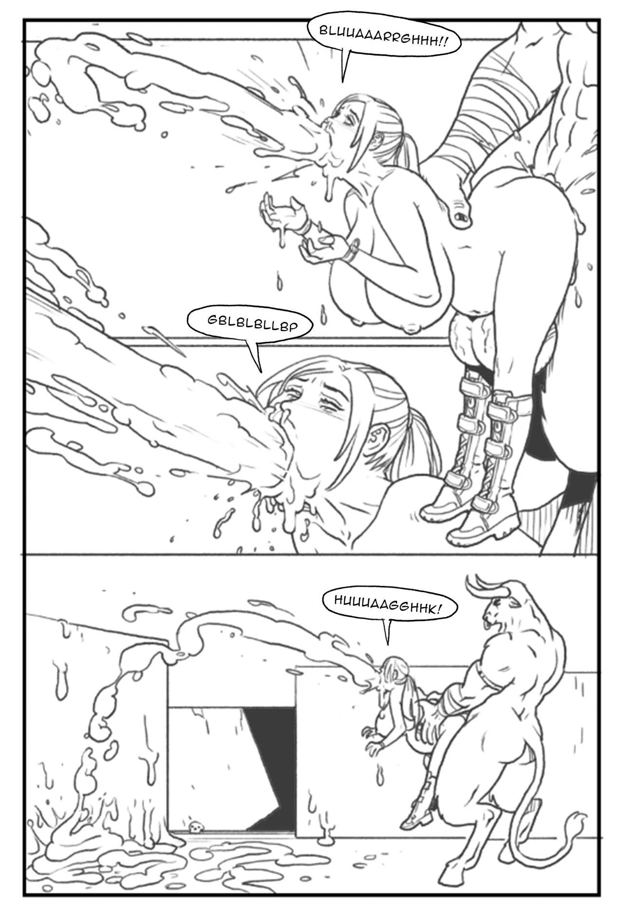 Labyrinth of the Minotaur porn comic picture 43