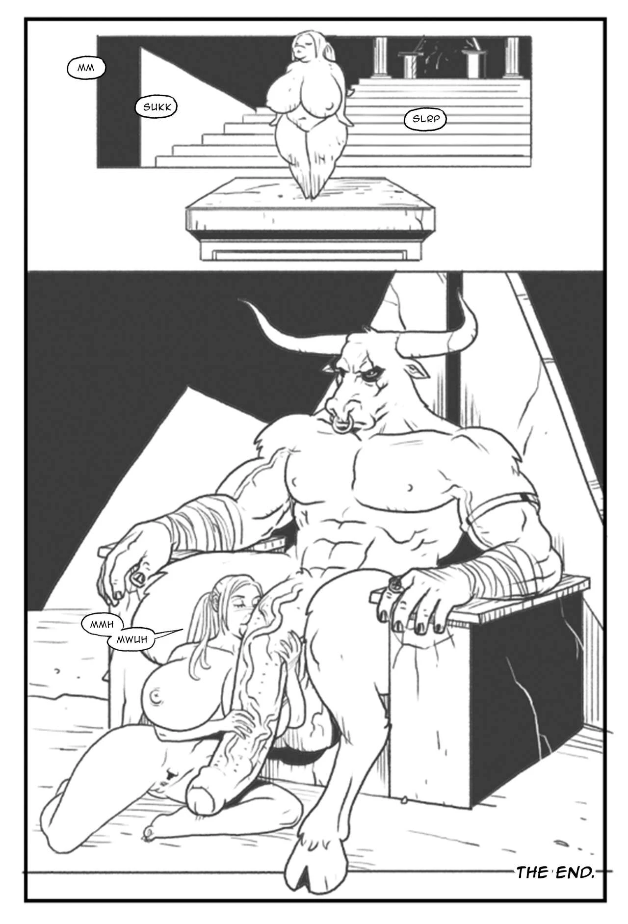 Labyrinth of the Minotaur porn comic picture 51