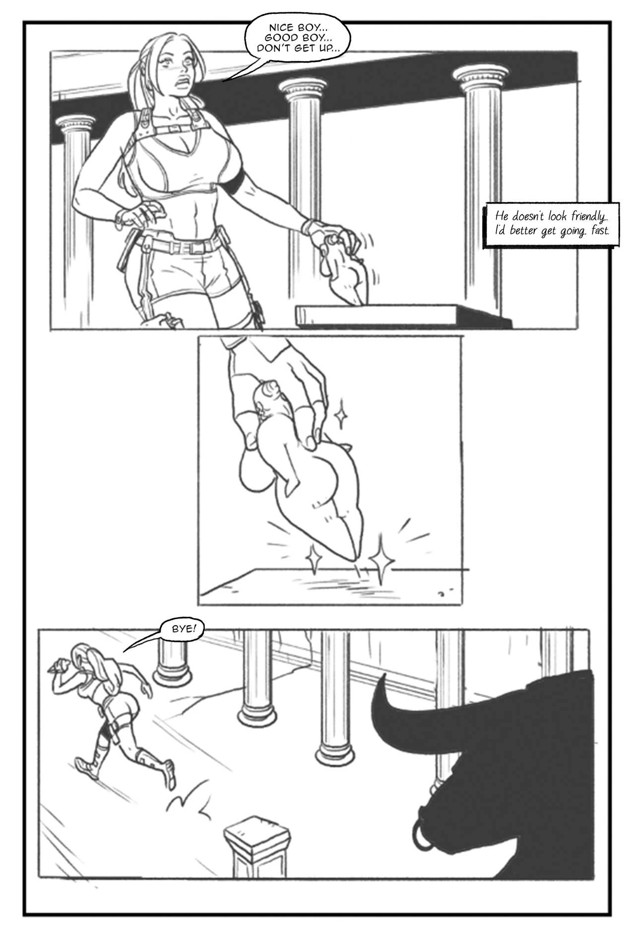 Labyrinth of the Minotaur porn comic picture 7
