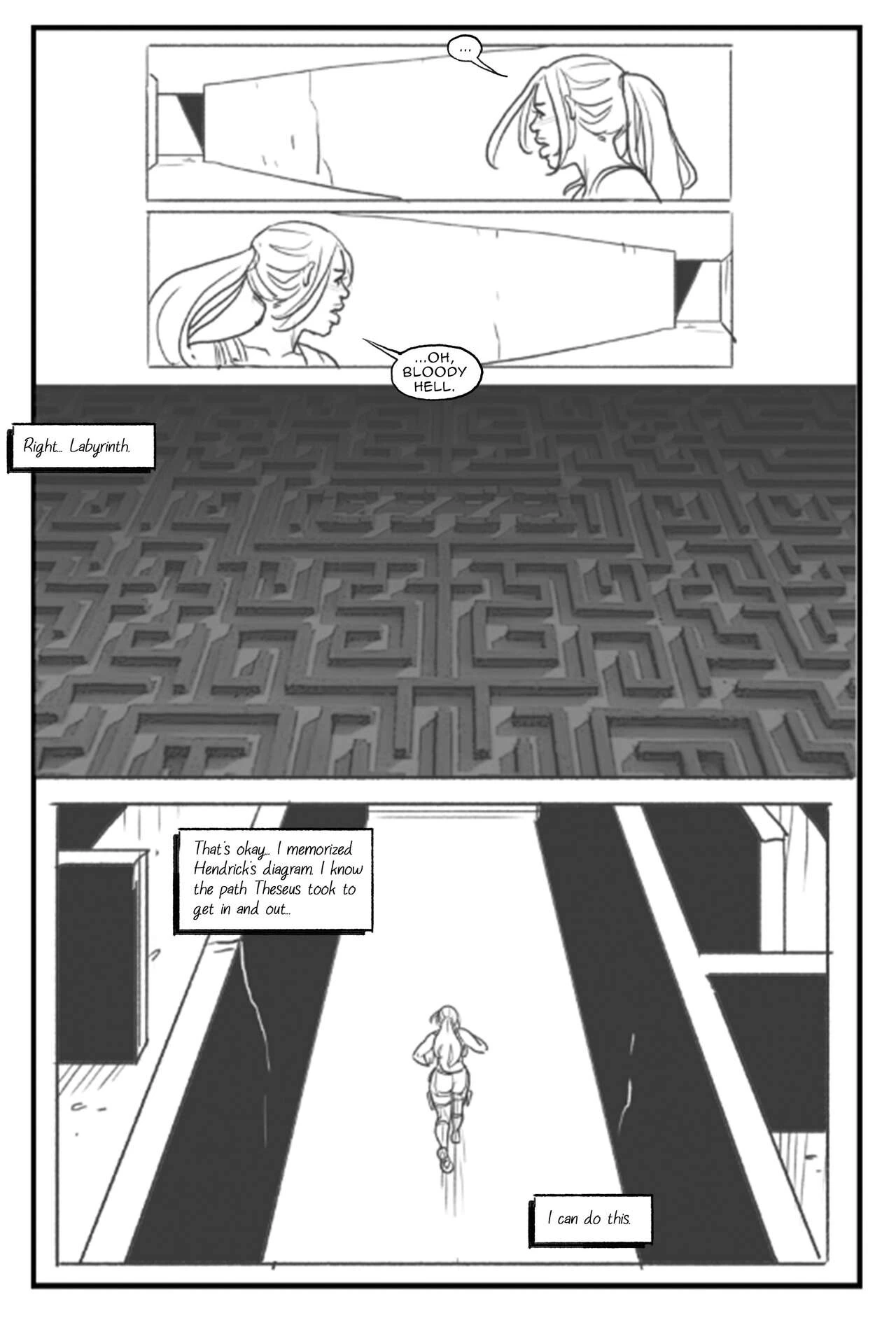 Labyrinth of the Minotaur porn comic picture 9
