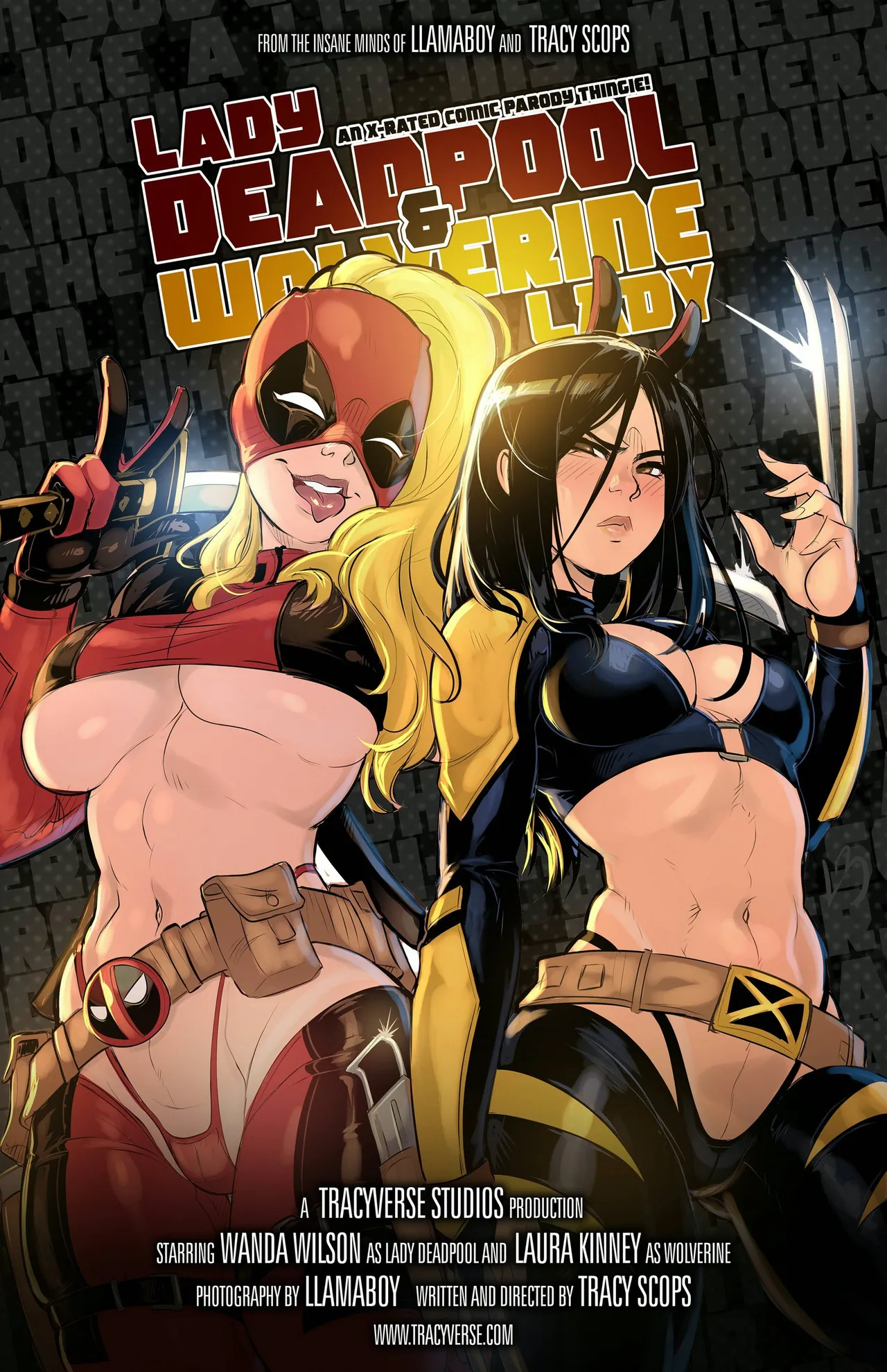 Lady Deadpool and Wolverine Lady porn comic picture 1