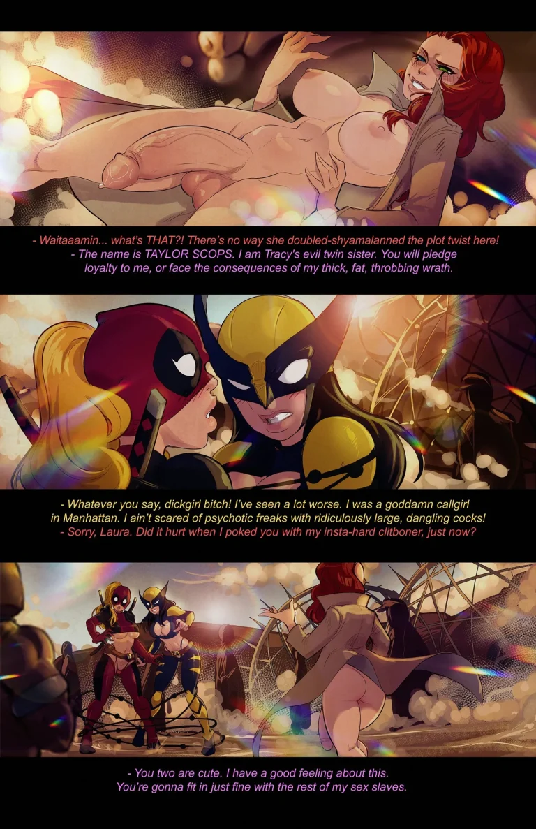 Lady Deadpool and Wolverine Lady porn comic picture 5