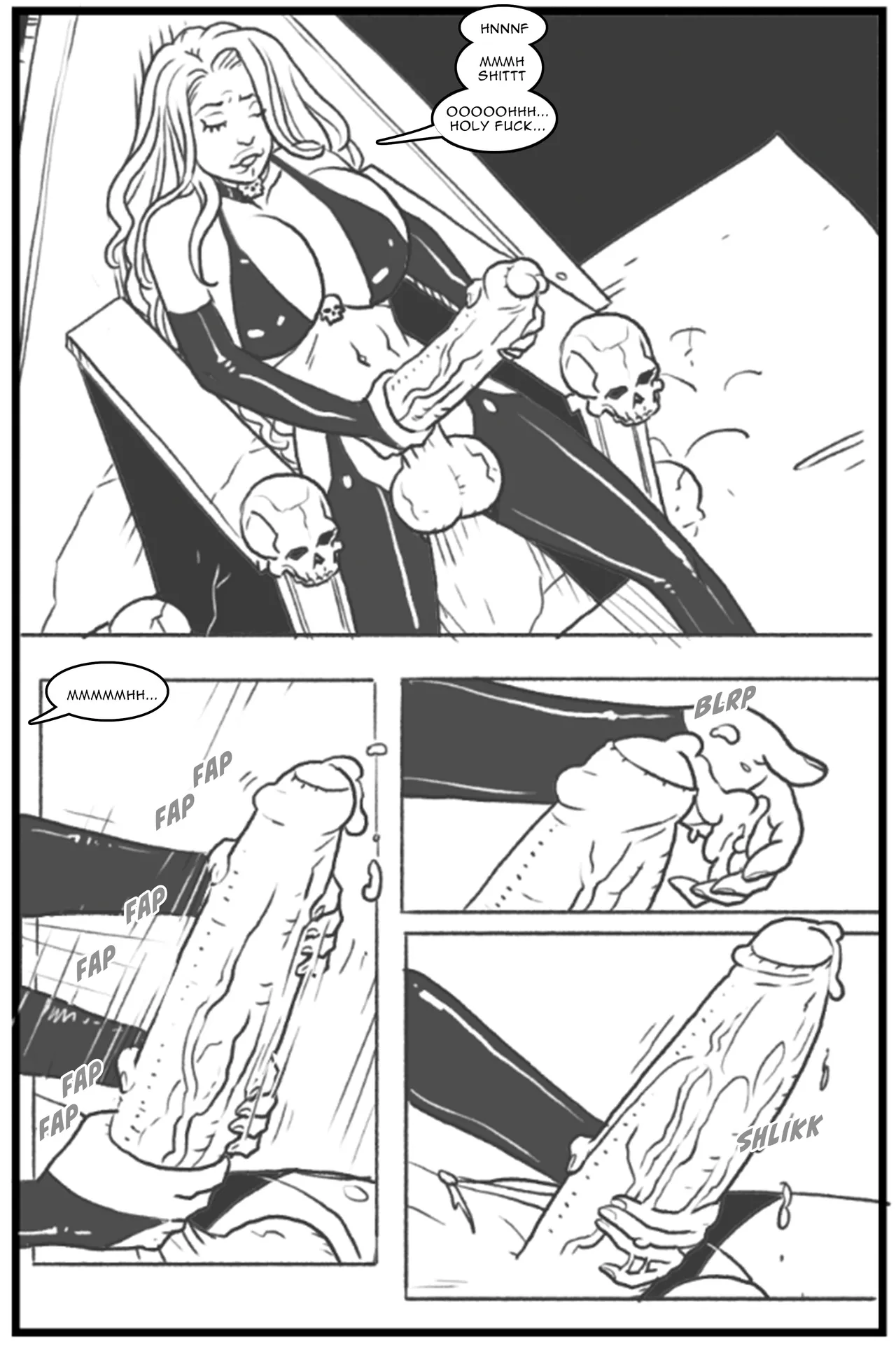 Lady Death vs Cerene porn comic picture 10