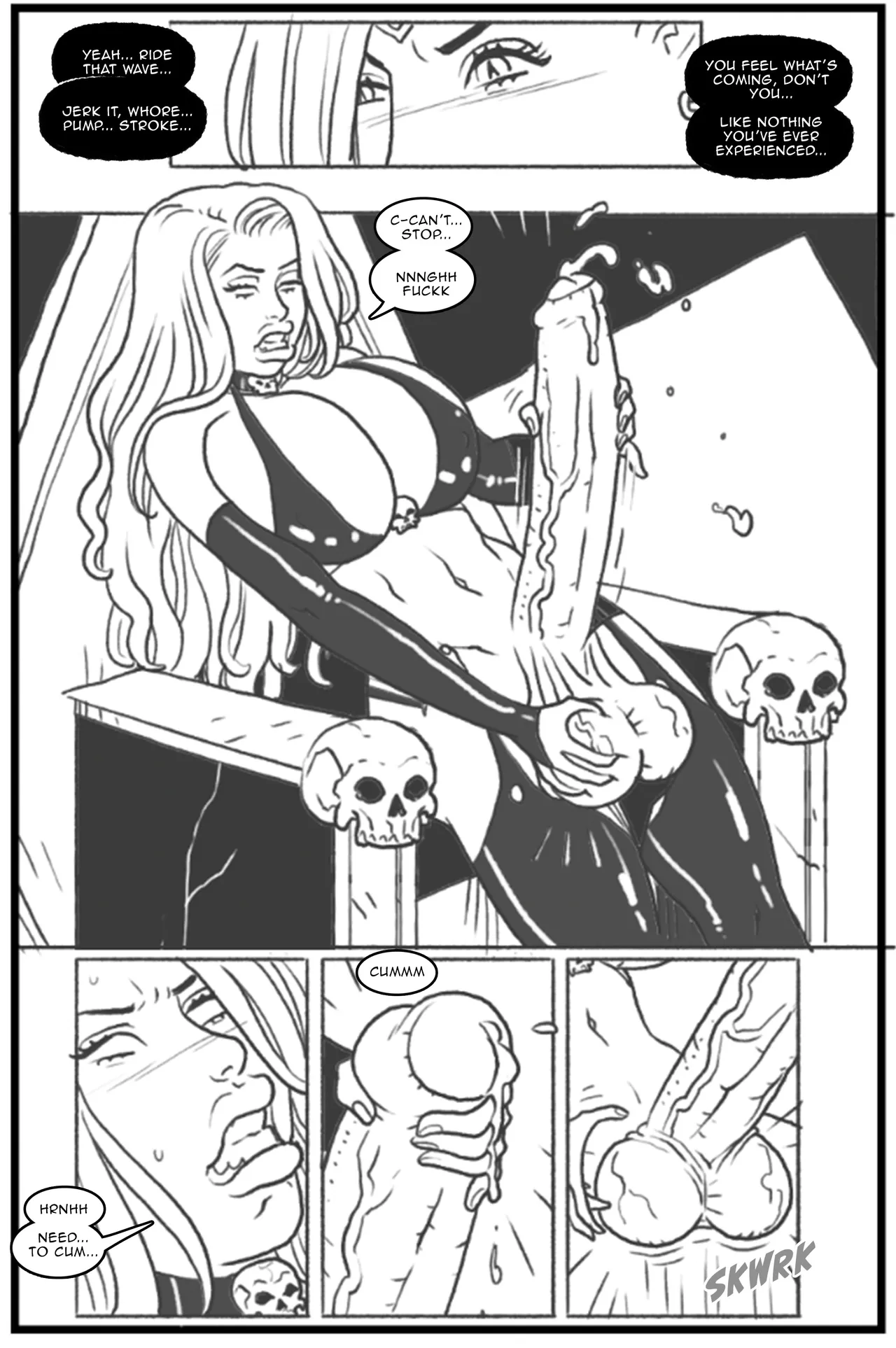 Lady Death vs Cerene porn comic picture 13