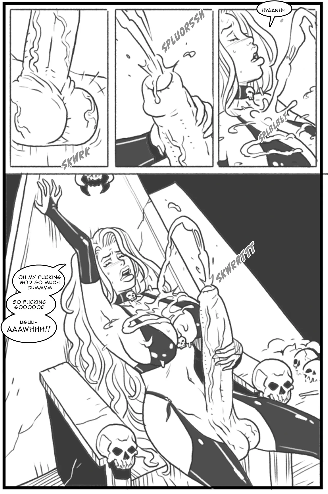 Lady Death vs Cerene porn comic picture 16