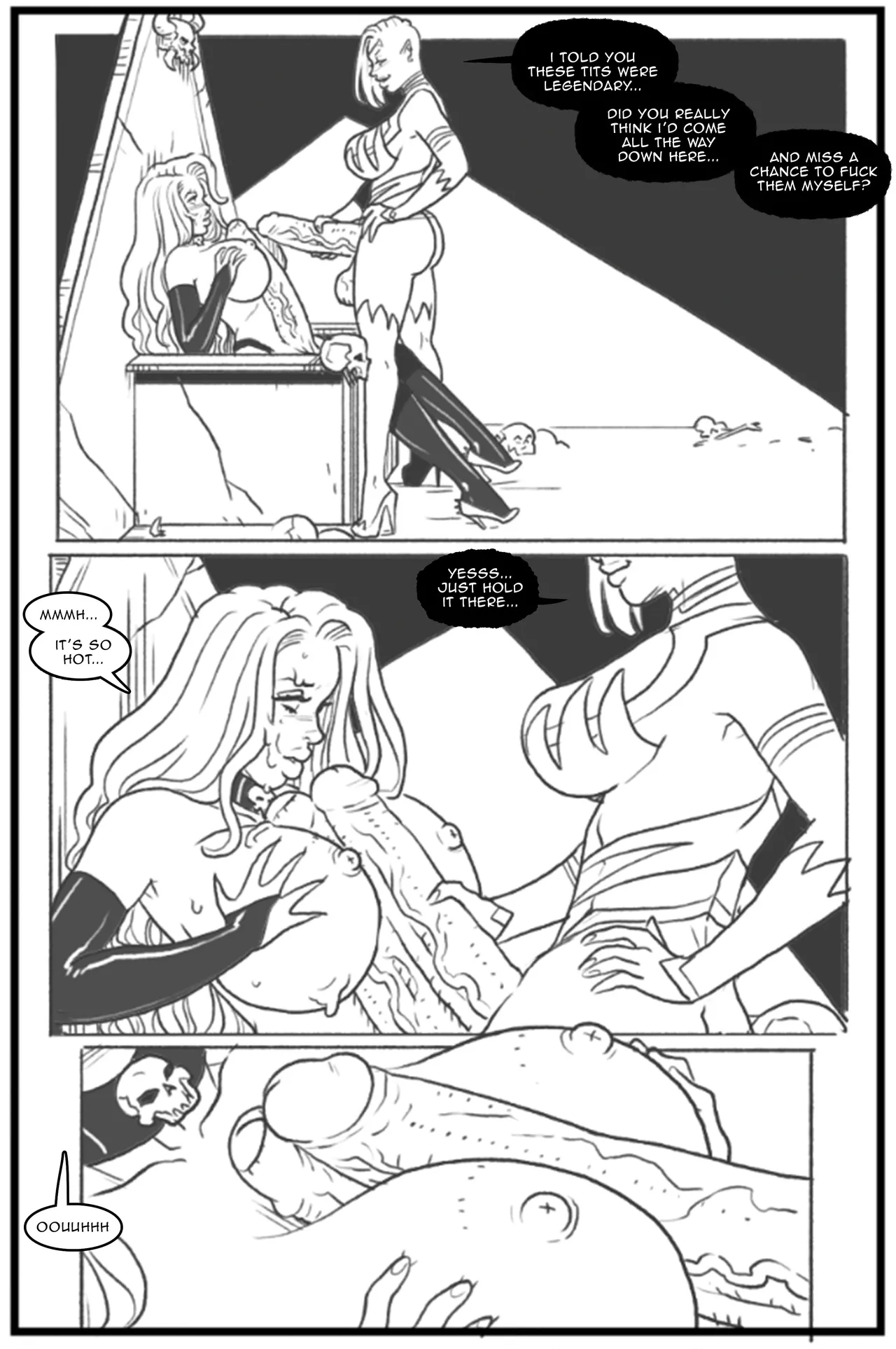 Lady Death vs Cerene porn comic picture 27