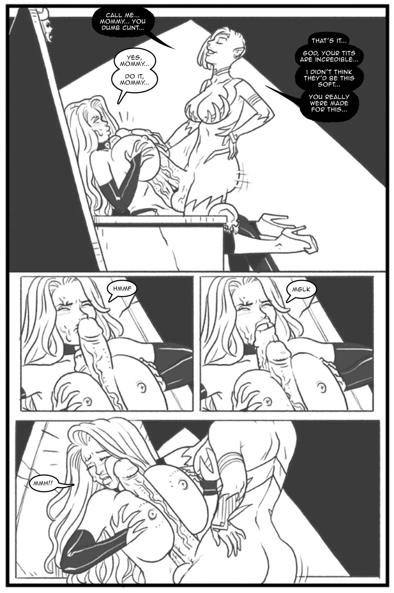 Lady Death vs Cerene porn comic picture 29
