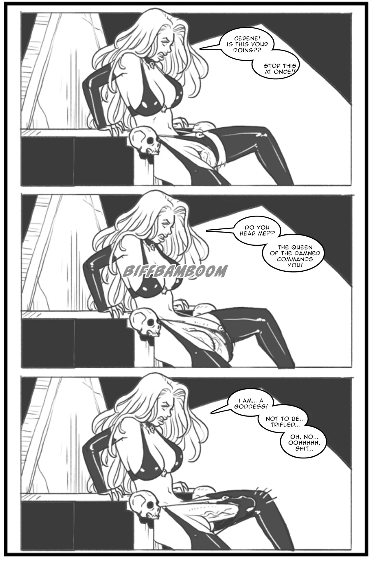Lady Death vs Cerene porn comic picture 6