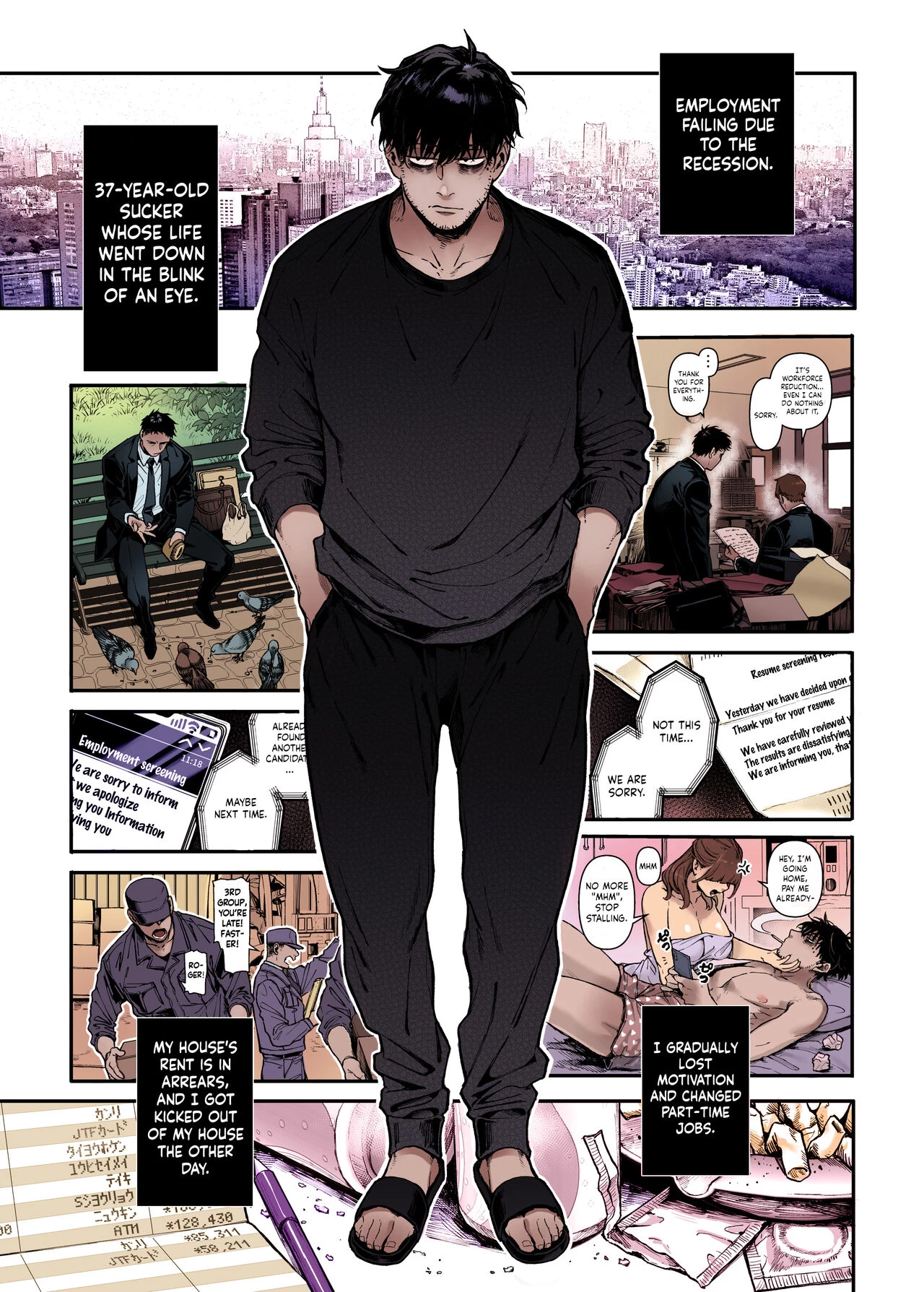 Lady K & The Sick Man | Kko to Yamioji Ha (Color) porn comic picture 2