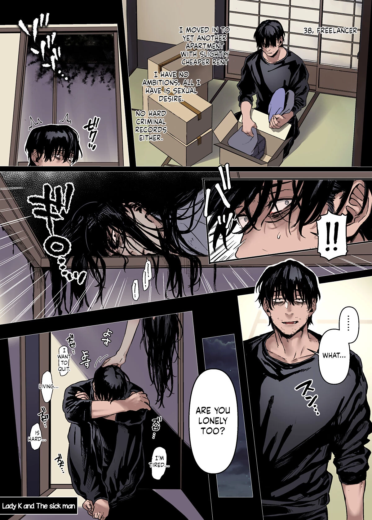 Lady K & The Sick Man | Kko to Yamioji Ha (Color) porn comic picture 54