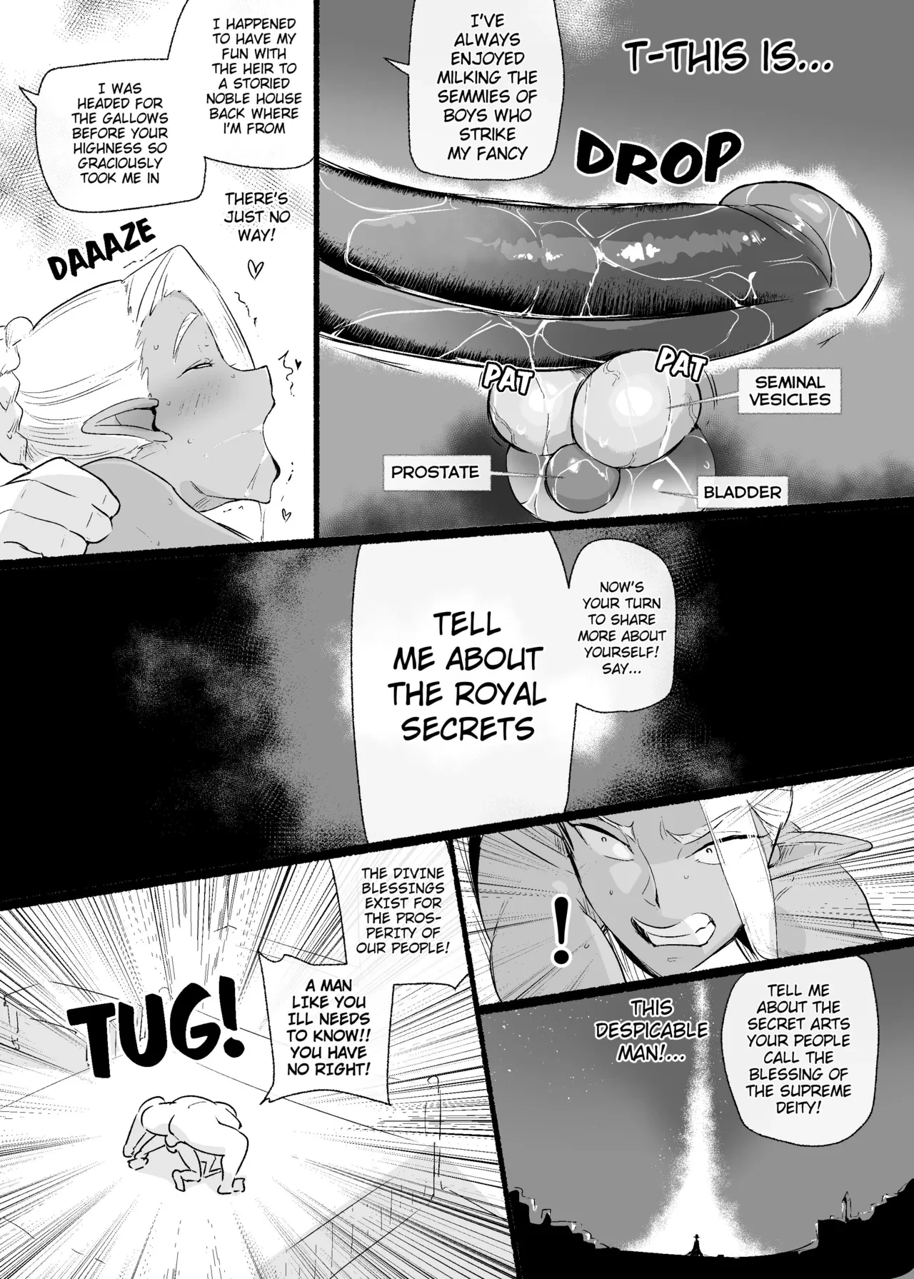 Lament of the Elven Prince porn comic picture 10