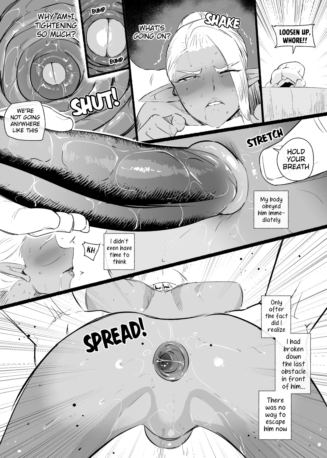 Lament of the Elven Prince porn comic picture 6