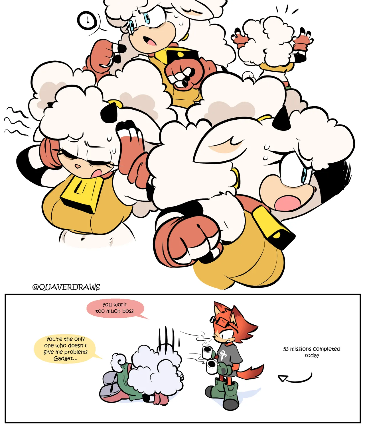 Lanolin's Quadruple S Treatment porn comic picture 6